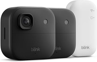 Blink Blink Outdoor 2K+ Wireless Home Security Camera System 2-Cam Color Night Vision