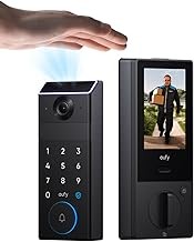Eufy FamiLock S3 Max Smart Lock with Palm Vein Recognition 2K Doorbell Camera