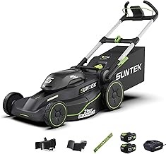 SUNTEK SLM4521A Battery Powered Self-Propelled Lawn Mower (21-Inch, 40V, 4.0Ah Battery, App Compatible)