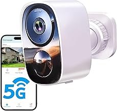 HITELLARCAM HITELLARCAM2K Wireless Outdoor Security Camera 2K, AI Motion Detection, 2-Way Talk, Spotlight Siren