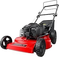 PowerSmart PSM2522S Gas Powered Self Propelled Lawn Mower (22-Inch, 150cc Briggs & Stratton, 3-in-1 Mulching)