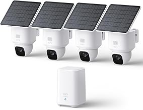 Eufy SoloCam E30 Wireless Outdoor Home Security Camera System 4-Cam 2K AI Tracking