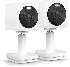 WYZE Cam OG 2-Pack Indoor/Outdoor Home Security Camera 1080P Color Night Vision