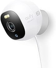 eufy Security E220 Outdoor Wired Camera 2K, Spotlight, Color Night Vision, IP67