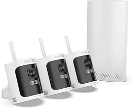 Swann AllSecure600 8CH Wireless NVR Security System 3 Cameras, 2K HD, Wire-Free, Local Recording