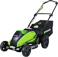 Greenworks 2501302 Battery Powered Push Lawn Mower (19-Inch, 40V, Tool Only)