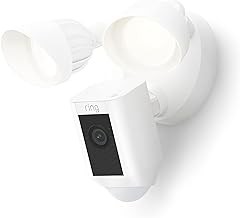 Ring Floodlight Cam Wired Plus Security Camera 1080p, Motion Activated, Dual Floodlights, 2-Way Talk