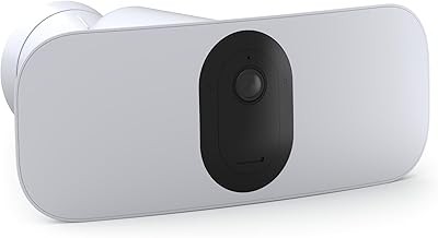 Arlo FB1001 Pro 3 Wireless Floodlight Security Camera 2K, Color Night Vision, Motion Sensor, 2-Way Audio