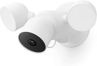 Google NestCam-Floodlight Outdoor Security Camera with Floodlight and Motion Alerts